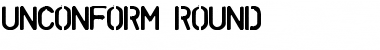 Download UNCONFORM ROUND Font