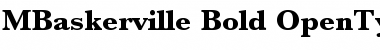 Download Baskerville Bold Font