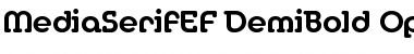 Download MediaSerifEF DemiBold Font