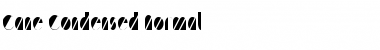 Download Cane Condensed Normal Font