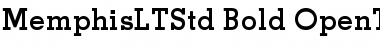 Download Memphis LT Std Font