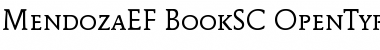 Download MendozaEF BookSC Font