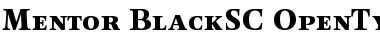 Download Mentor Black SC Font