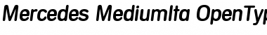 Download Mercedes-MediumIta Regular Font
