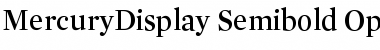 Download Mercury Display Semibold Font