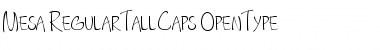 Download Mesa RegularTallCaps Font