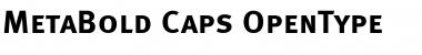 Download Meta Bold Caps Font