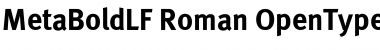 Download Meta Bold Lf Roman Font