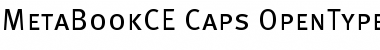 Download MetaBookCE Caps Font