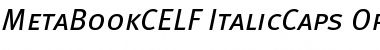 Download MetaBookCELF ItalicCaps Font