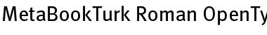 Download MetaBookTurk Roman Font