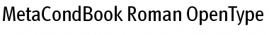 Download MetaCondBook Roman Font