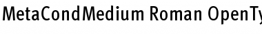 Download MetaCondMedium Roman Font