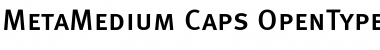 Download Meta Medium Caps Font