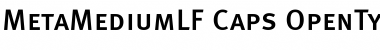 Download Meta Medium Lf Caps Font