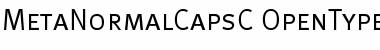 Download MetaNormalCapsC Regular Font
