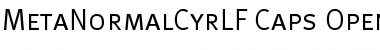 Download MetaNormalCyrLF-Caps Regular Font