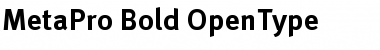 Download MetaPro-Bold Regular Font