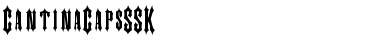 Download CantinaCapsSSK Font