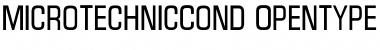 Download Micro TechnicCond Font