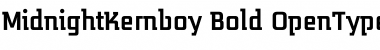 Download MidnightKernboy Bold Font
