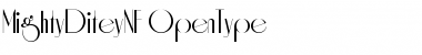Mighty Ditey NF Font