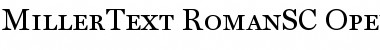 Download MillerText RomanSC Font
