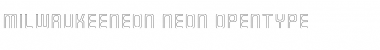 Download MilwaukeeNeon-Neon Regular Font