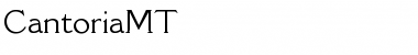 Download CantoriaMT Font