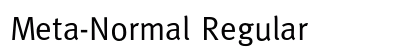 Meta-Normal Regular preview