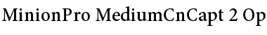 Download Minion Pro Medium Cond Caption Font