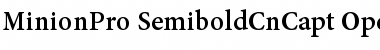 Download Minion Pro Semibold Cond Caption Font