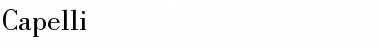 Download Capelli Font