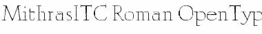 Download Mithras ITC Roman Font