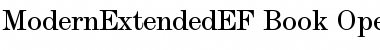 Download ModernExtendedEF Book Font