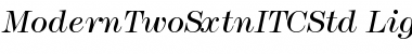 Download Modern TwoSxtn ITC Std LightIta Font