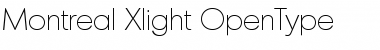 Download Montreal-Xlight Regular Font
