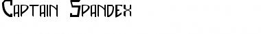 Download Captain Spandex Regular Font