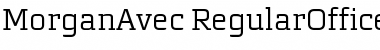 Download MorganAvec RegularOffice Font