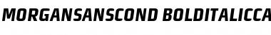 Download MorganSansCond Bold ItalicCaps Font