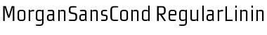 Download MorganSansCond RegularLining Font