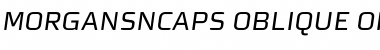 Download MorganSnCaps Oblique Font