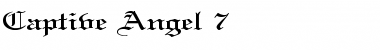 Download Captive Angel 7 Regular Font