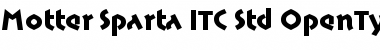 Download Motter Sparta ITC Std Regular Font
