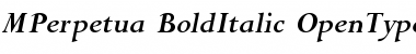 Download Perpetua Bold Italic Font