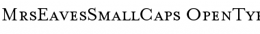 Download MrsEavesSmallCaps Font