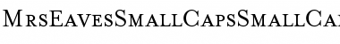 Download MrsEavesSmallCaps Font