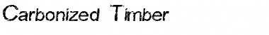 Download Carbonized Timber Regular Font