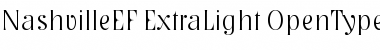 Download NashvilleEF ExtraLight Font
