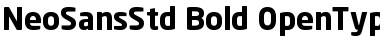 Download Neo Sans Std Bold Font